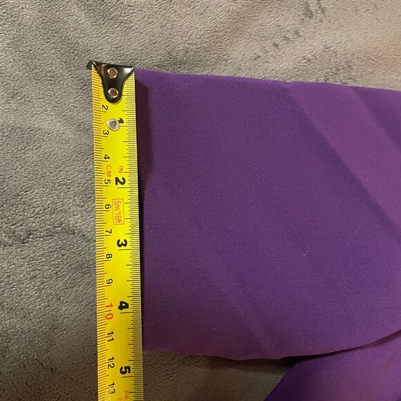 TAHARI Purple knee length dress (4) - Picture 11 of 11